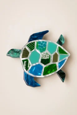 A Turtle Named Groar Broche