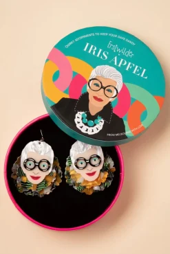 Adorned In Feathers Iris Drop Oorbellen