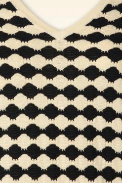 Agnes V Top Turtle In Zwart