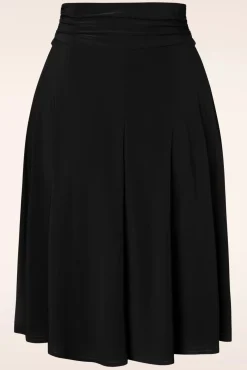 Aliyah Swing Rok In Zwart