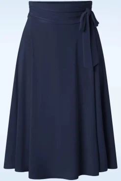 Aliyah Swingrok In Marineblauw