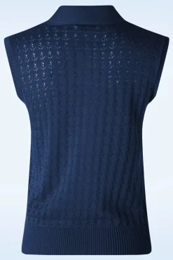 Anchor Ahoy! Top In Marineblauw