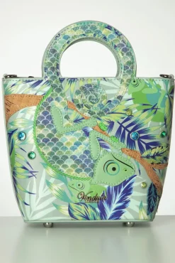 Animal Park Clancy Chameleon Mini Tas In Groen