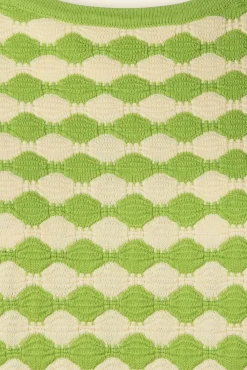 Ann Turtle Top In Macaw Groen