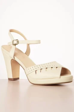 Aria Sandalen In Ivoorwit