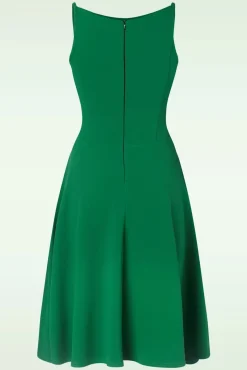Athena Swing Jurk In Groen