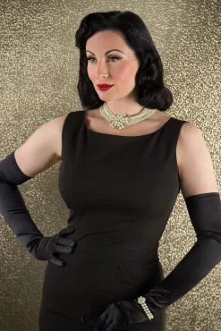 Audrey Creme Parel Choker Ketting