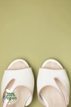 Ava Lilibeth Sandalen In Whisper White En Pearl Blush