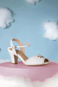 Ava New Muse Sandaaltjes In Gebroken Wit