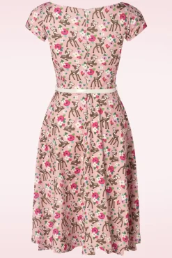 Bambi Swing Jurk In Roze