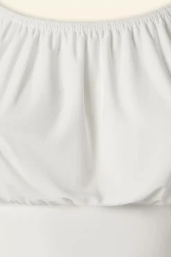 Belinda Off-Shoulder Top In Wit