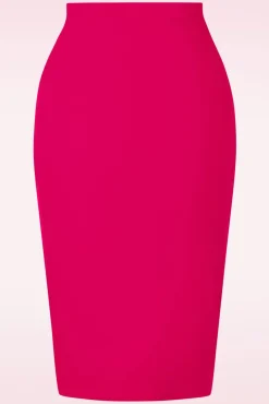 Bella Midi Rok In Magenta