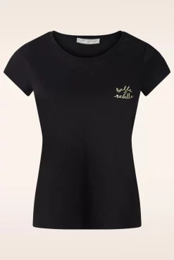 Belle Et Rebelle T-Shirt In Zwart