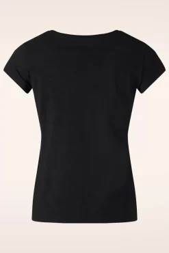 Belle Et Rebelle T-Shirt In Zwart