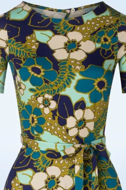 Betty Feestjurk Selena In Diepblauw