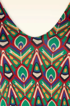 Blondy Maxi Jurk In Ethnic