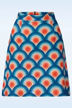 Bobby Retro Rok In Cirkel Geo Print