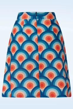 Bobby Retro Rok In Cirkel Geo Print