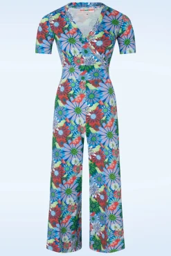 Britta Jumpsuit In Fageltivoli Bla