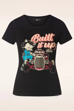 Build It Up T-Shirt In Zwart