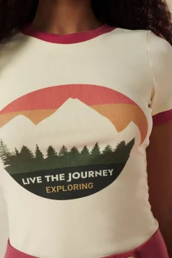 Callie T-Shirt In Ecru