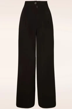 Carlie Swing Broek In Zwart