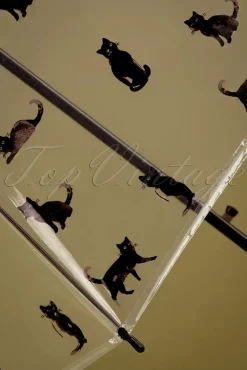 Chat Noir Transparante Koepelparaplu In Zwart