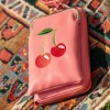 Cherry Pie Crossbody Telefoontasje In Koraalroze