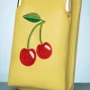 Cherry Pie Crossbody Telefoontasje In Geel