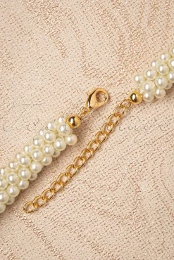 Chunky Parelketting In Ivoor