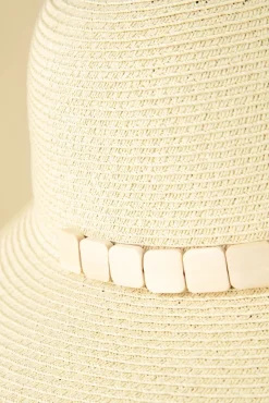 Cisi Stro Bucket Hoed In Naturel