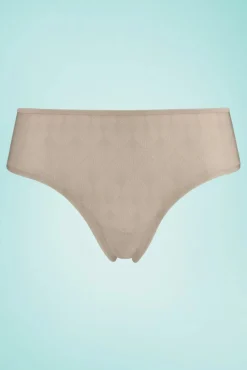 Dame De Paris Glitterbroekje In Beige