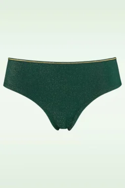 Dame De Paris Slip In Groen En Goud