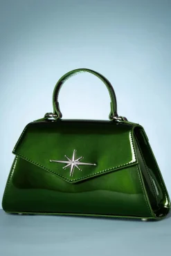 Dance The Night Away Handtas In Metallic Groen