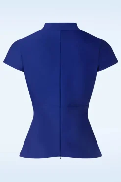 Danny Lee Blouse In Koningsblauw