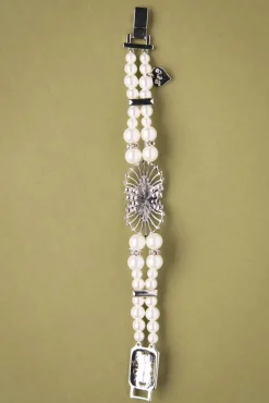 Deco Parel Armband In Ivoor