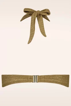 Desert Glow Bikinitop In Goud