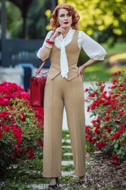 Diadora Pantalon In Beige