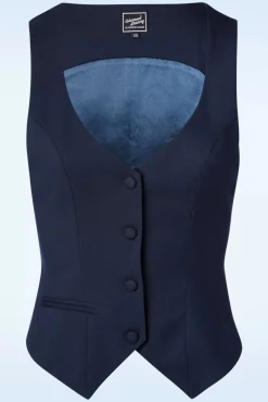 Dianne Gilet In Marineblauw