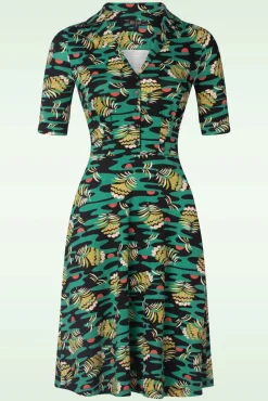 Diner Pica Jurk In Zwart