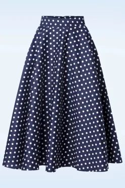 Dot Days Swing Rok In Navy