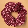 Dotty Scrunchie In Rood
