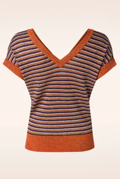 Double V Top Stardust In Karamel