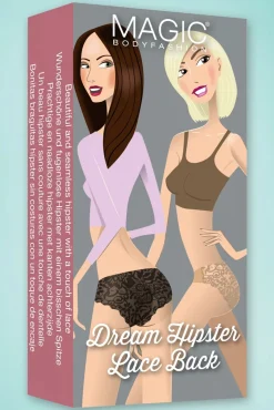 Dream Hipster Kanten Achterkant In Zwart