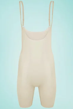 Dream Shaper Bodysuit In Latte