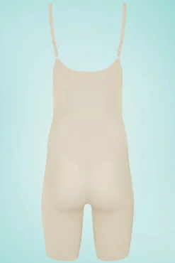 Dream Shaper Bodysuit In Latte