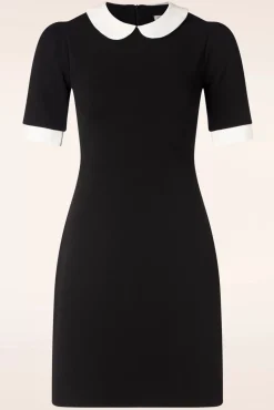 Ebony Jurk In Zwart En Wit