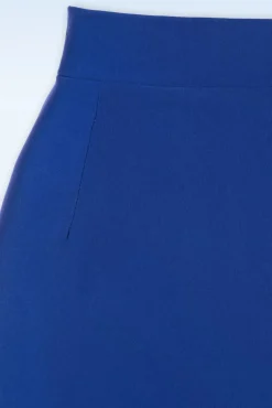Edith A-Lijn Rok In Koningsblauw