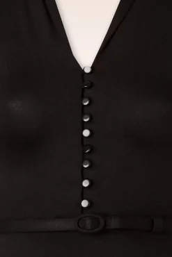 Emmy Ecovero Klassieke Jurk In Zwart