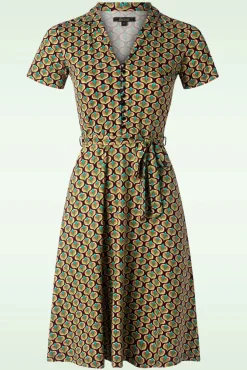 Emmy Indy Jurk In Delphinium Groen